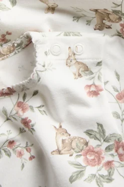 Langermet blomstrete body