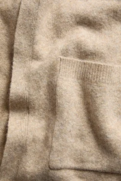 Lang strikket cardigan