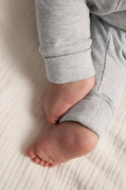 Leggings baby | Gråmelert | Baby | Newbie