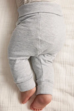 Leggings baby | Gråmelert | Baby | Newbie