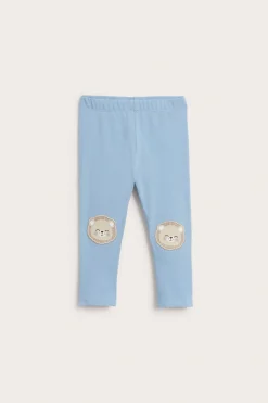 Leggings med applikasjon