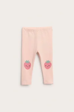 Leggings med applikasjon