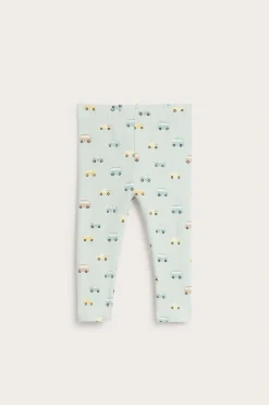 Leggings med bilmønster
