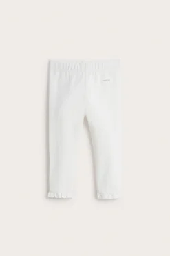 Leggings med blonder