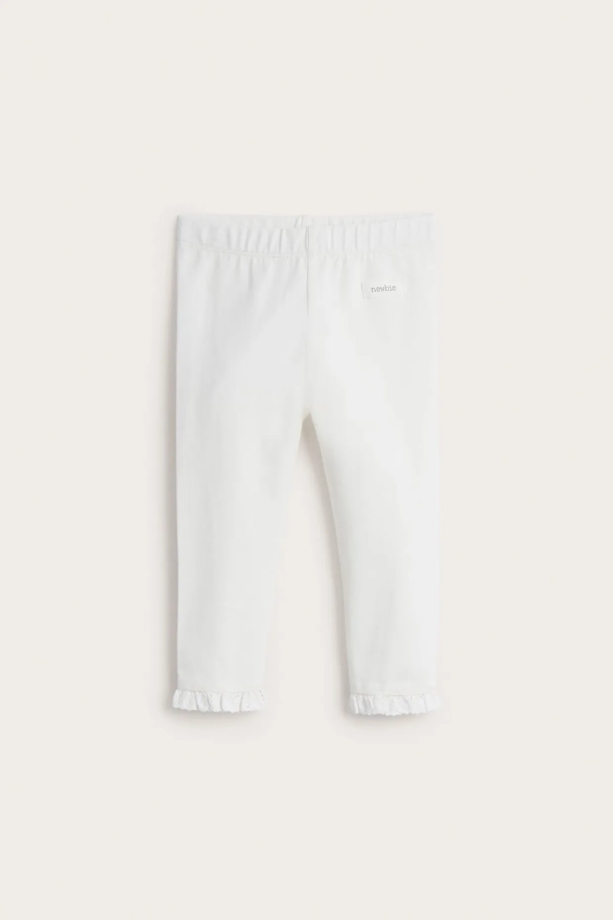 Leggings med blonder