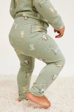 Leggings med dyremotiv