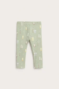 Leggings med dyremotiv