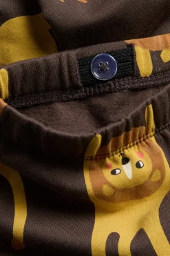 Leggings med løvemønster