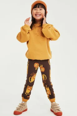 Leggings med løvemønster