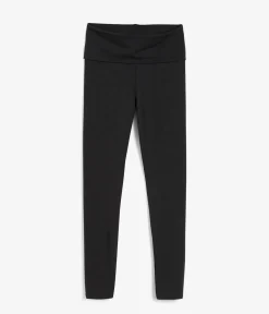 Leggings med nedbrettbar midje