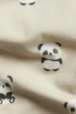 Leggings med pandaer