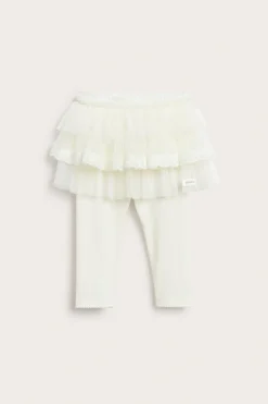 Leggings med tyllskjørt