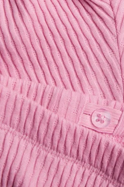 Leggings med vidde i ribbet jersey