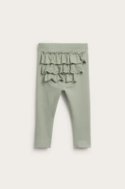Leggings med volang