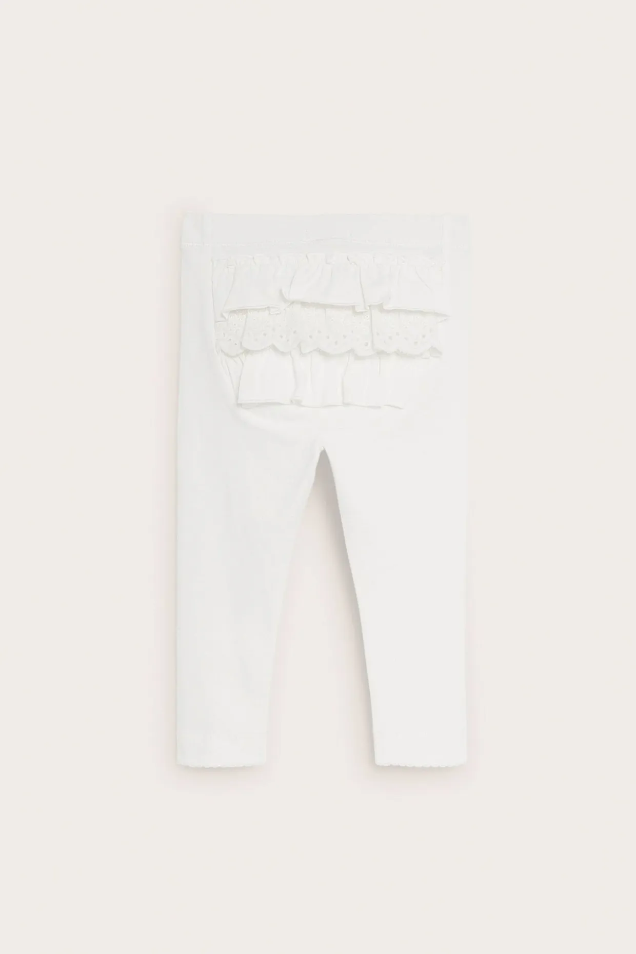 Leggings med volanger