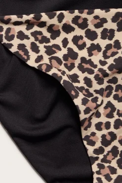 Leopardmønstret bikinitruse | Beige | Dame | Kappahl