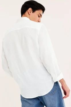 Linskjorte regular fit