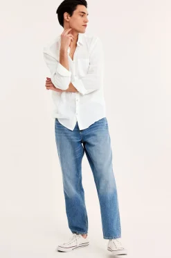 Linskjorte regular fit