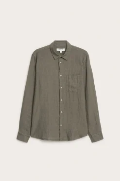 Linskjorte regular fit