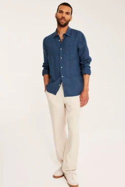 Linskjorte regular fit