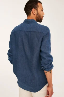 Linskjorte regular fit