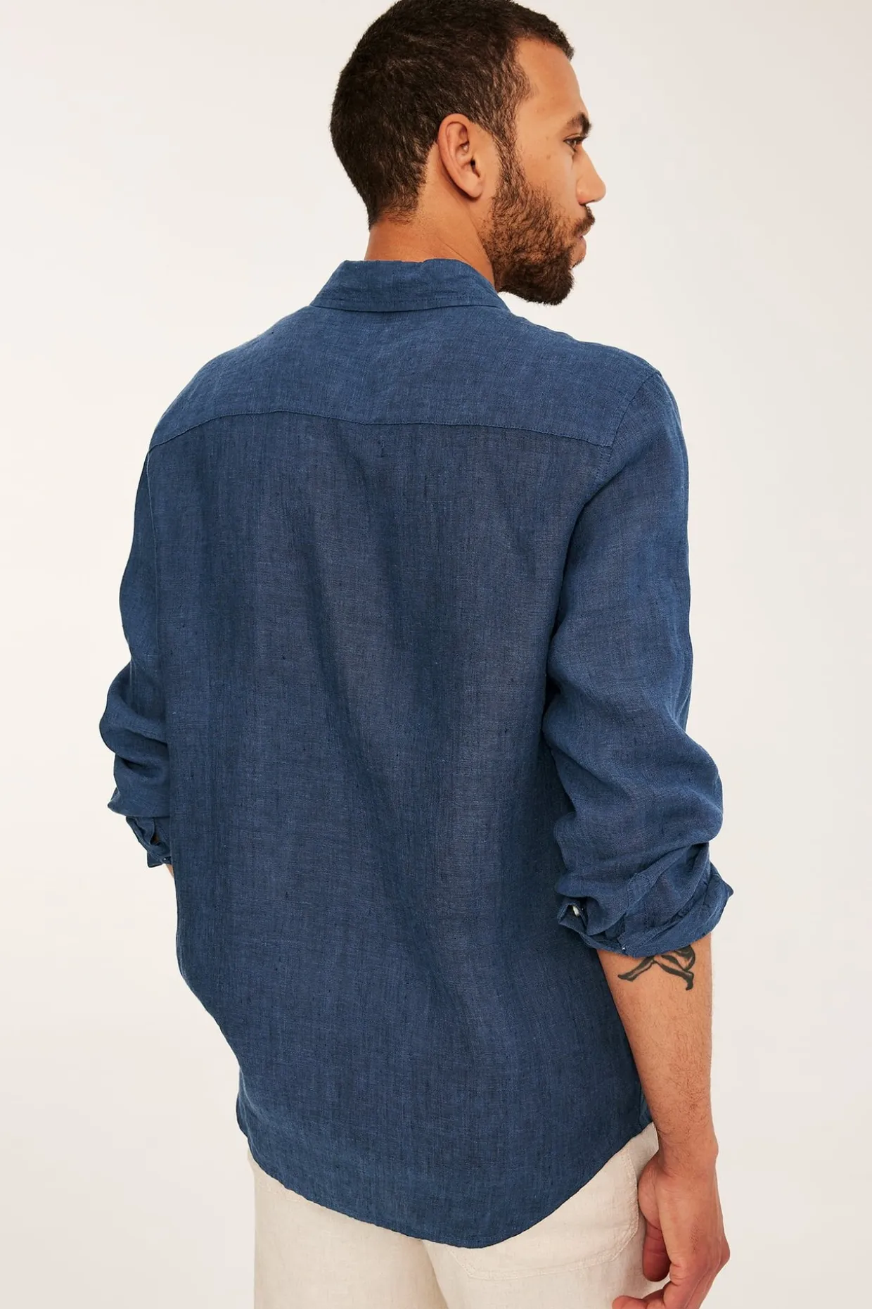Linskjorte regular fit