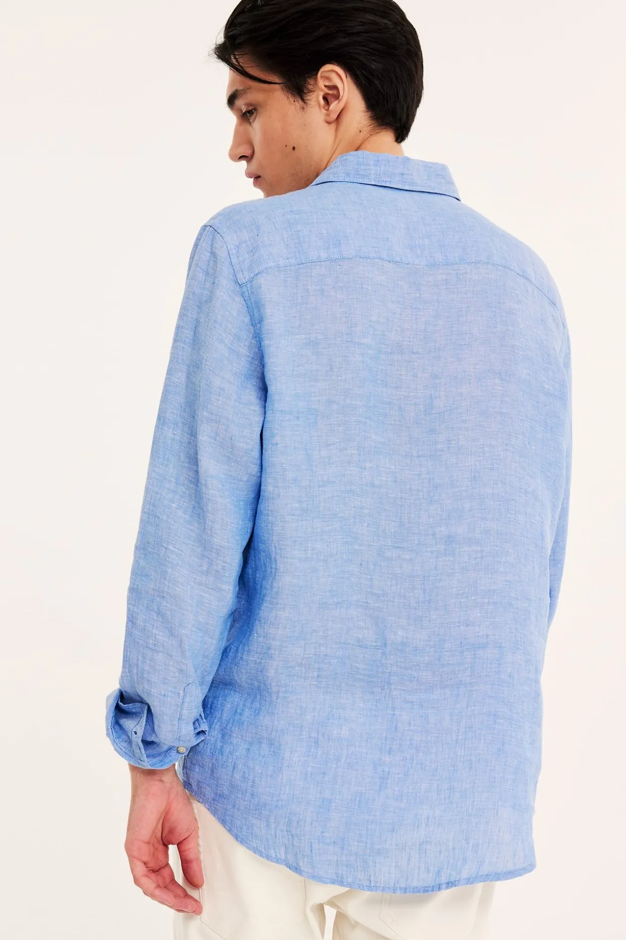 Linskjorte regular fit