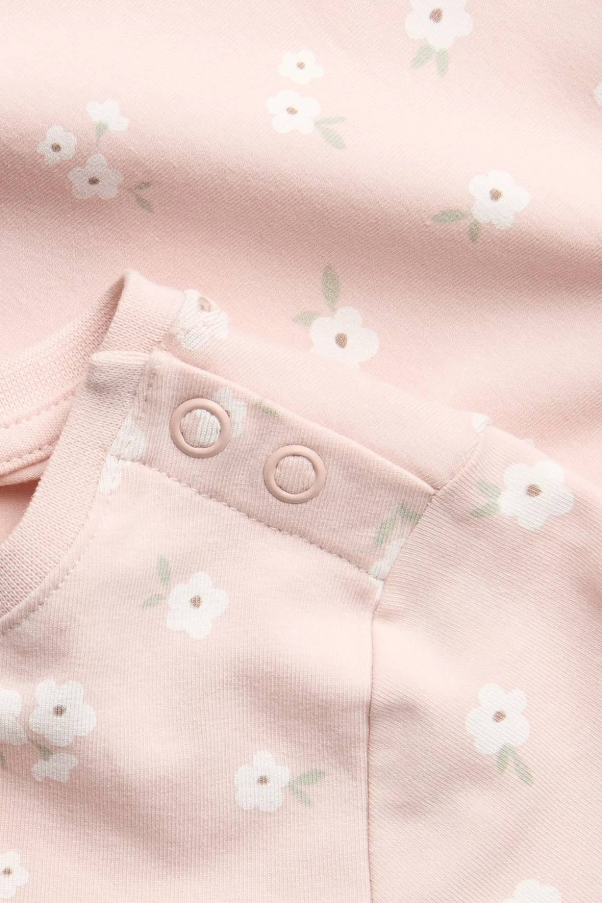 Liten blomstret kortermet body