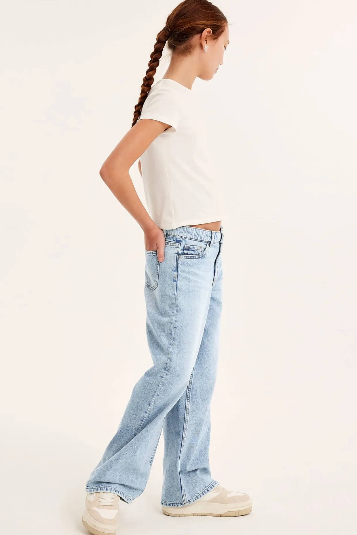 Loose jeans low waist