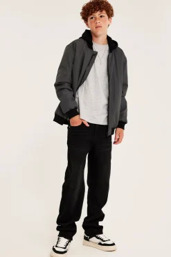 Loose jeans mid waist