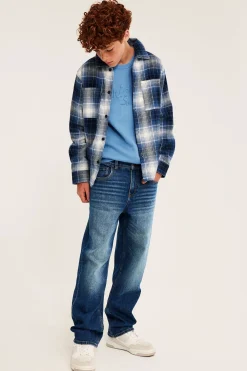 Loose jeans mid waist