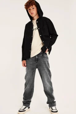 Loose jeans mid waist