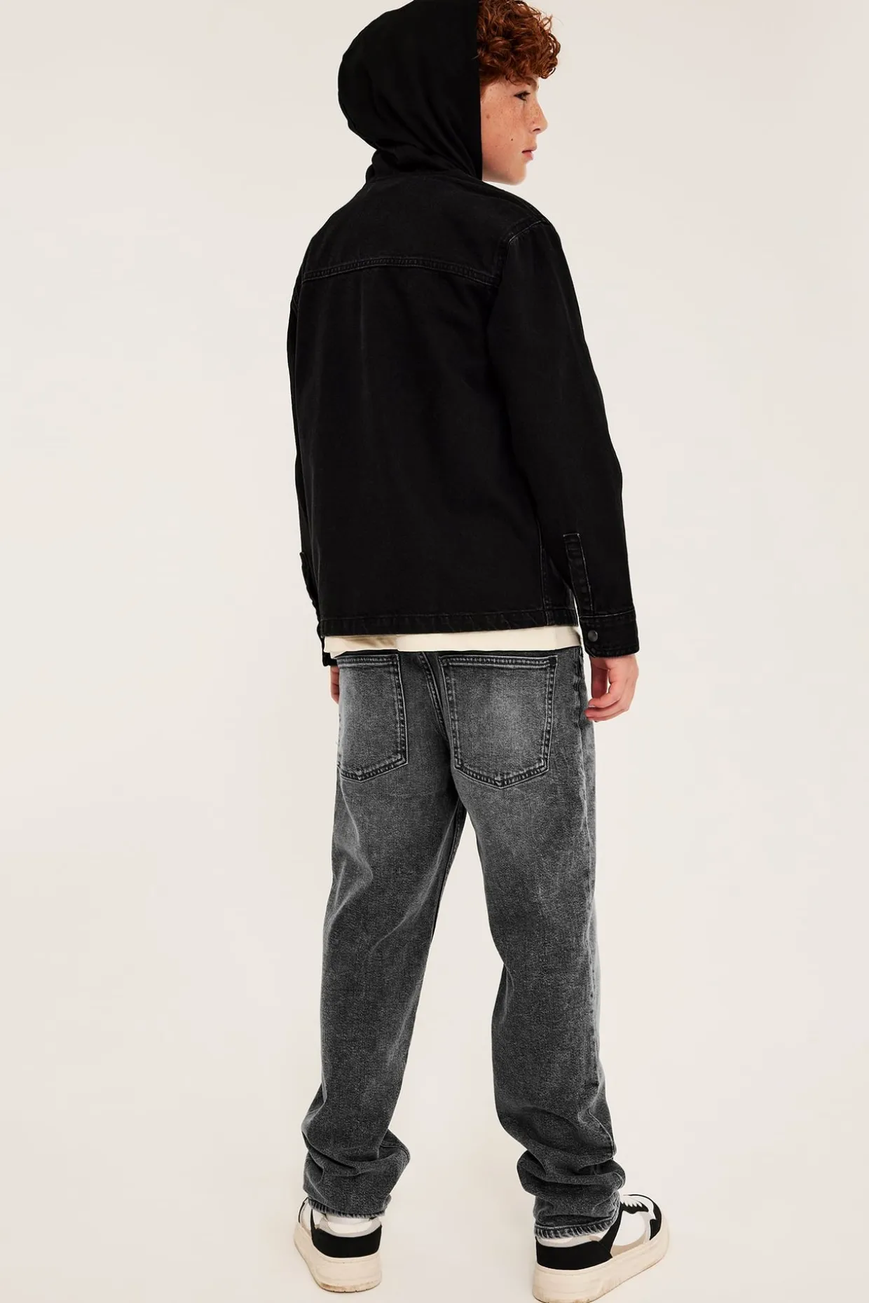 Loose jeans mid waist
