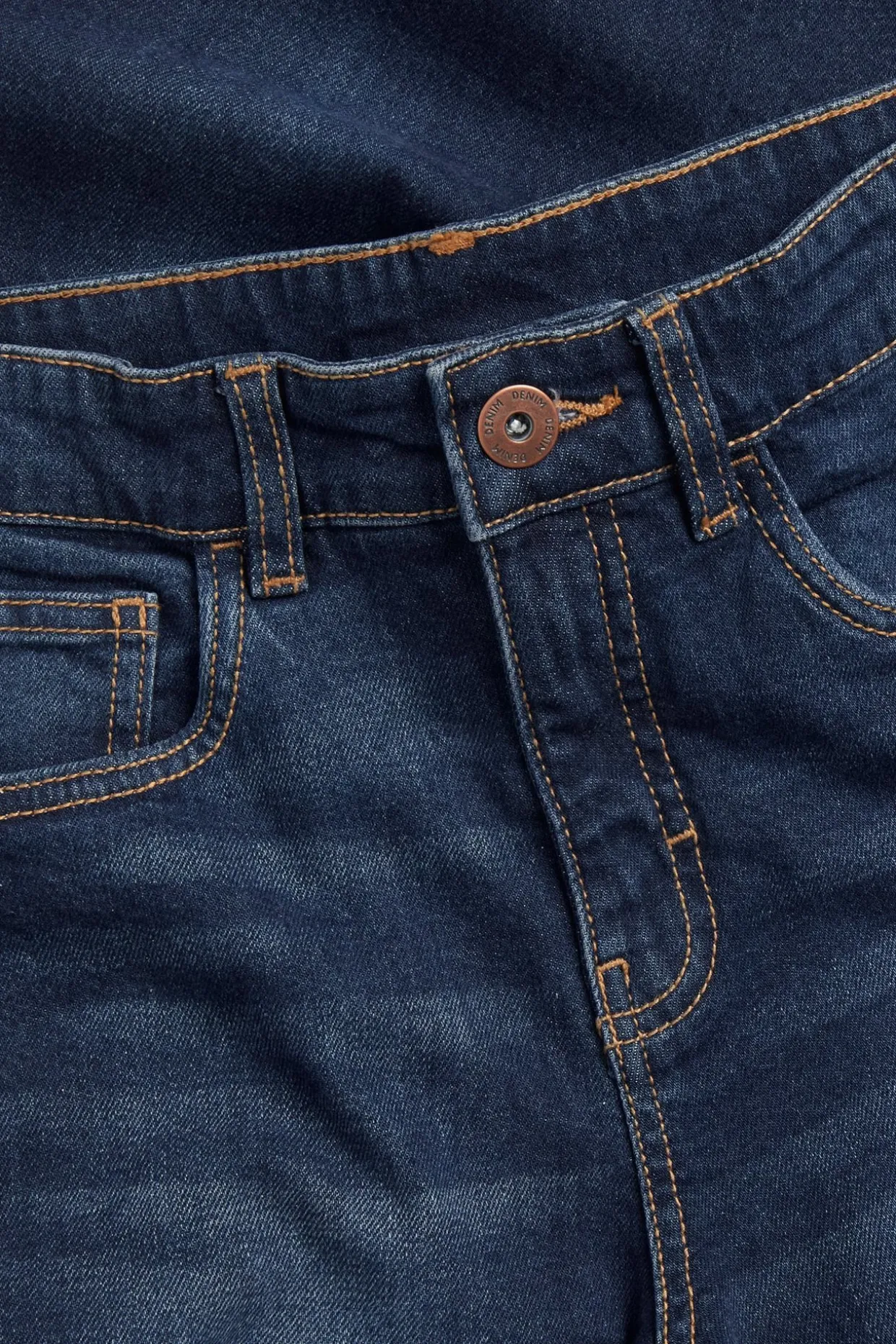 Loose jeans mid waist