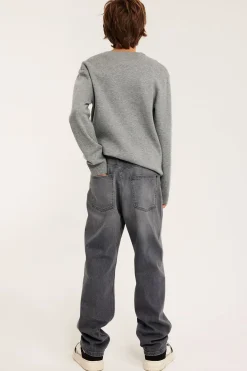 Loose jeans mid waist