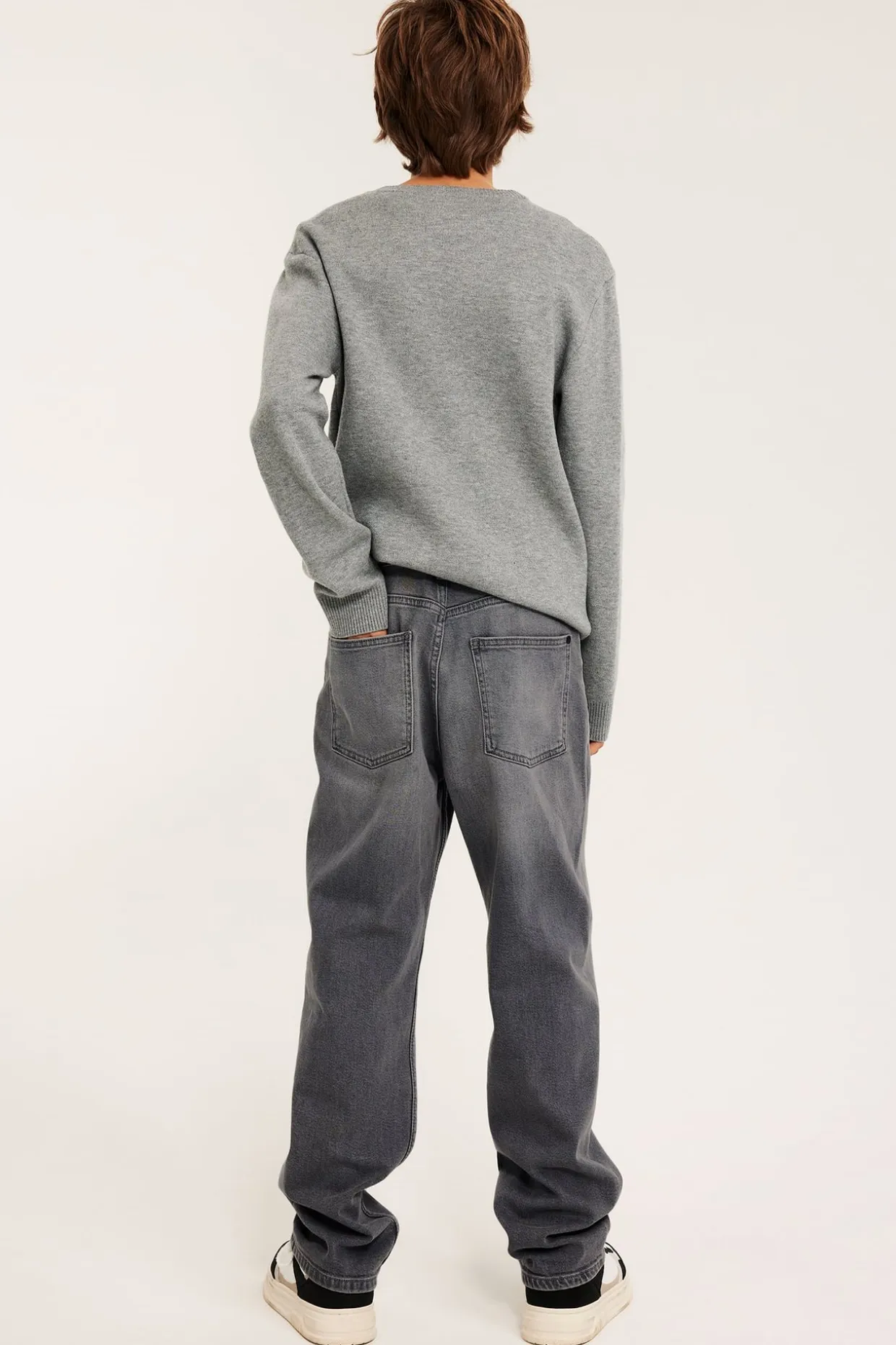 Loose jeans mid waist