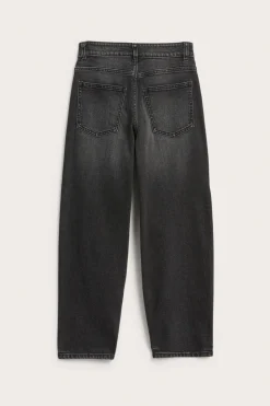 Loose jeans mid waist wide leg
