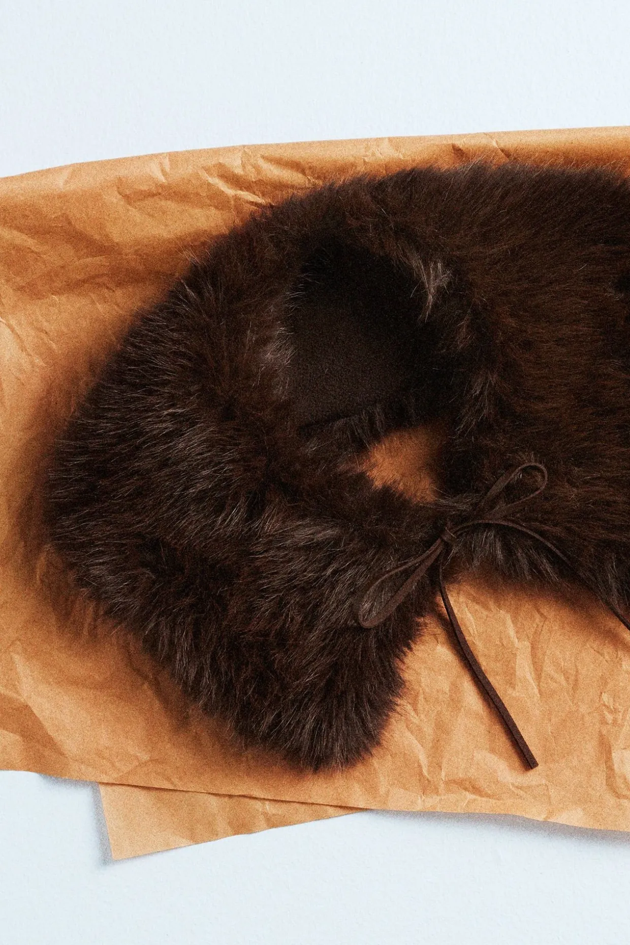 Løskrage i kunstpels