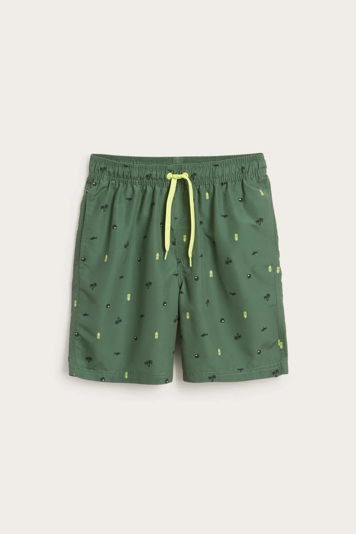 Mønstrede badeshorts