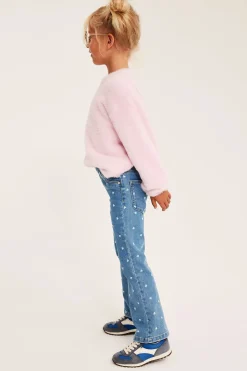 Mønstrede bootcut-jeggings