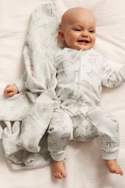 Mønstret babypyjamas