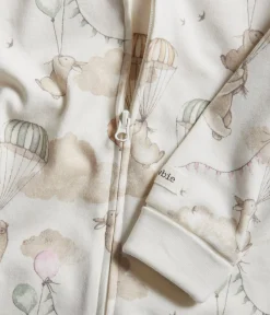 Mønstret babypyjamas