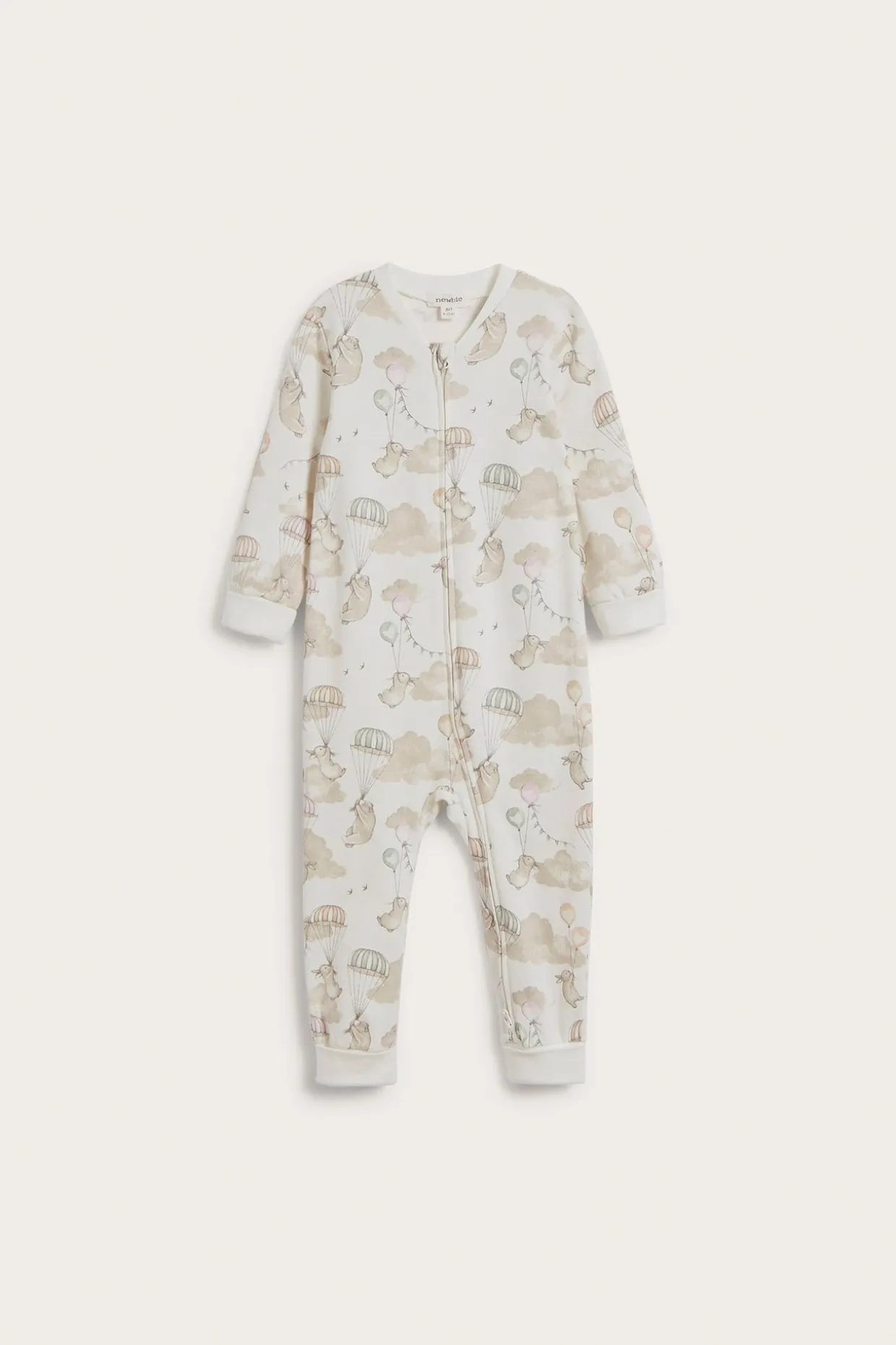 Mønstret babypyjamas