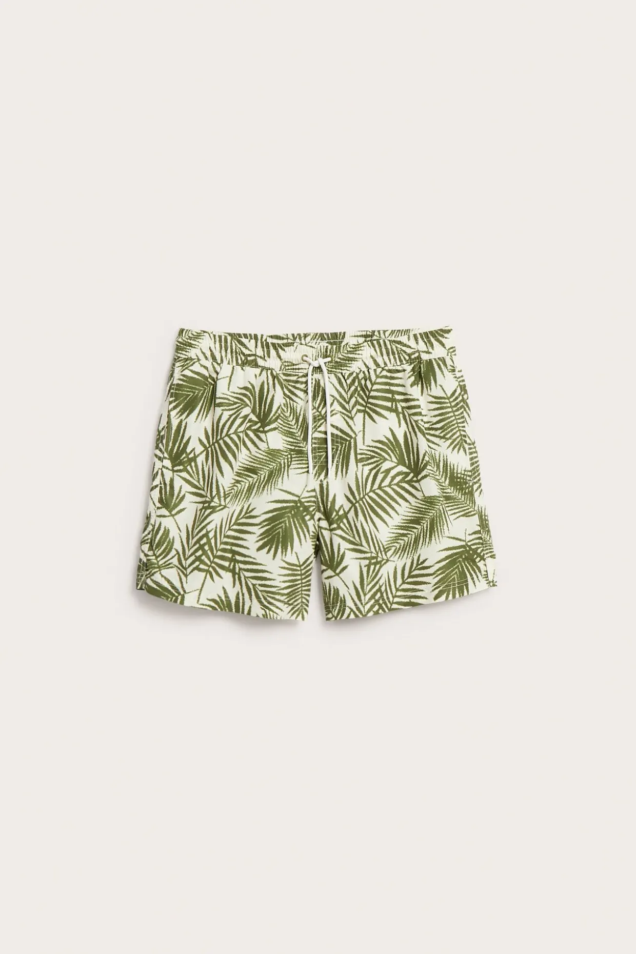 Mønstret badeshorts