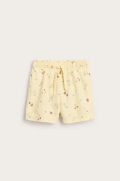 Mønstret badeshorts