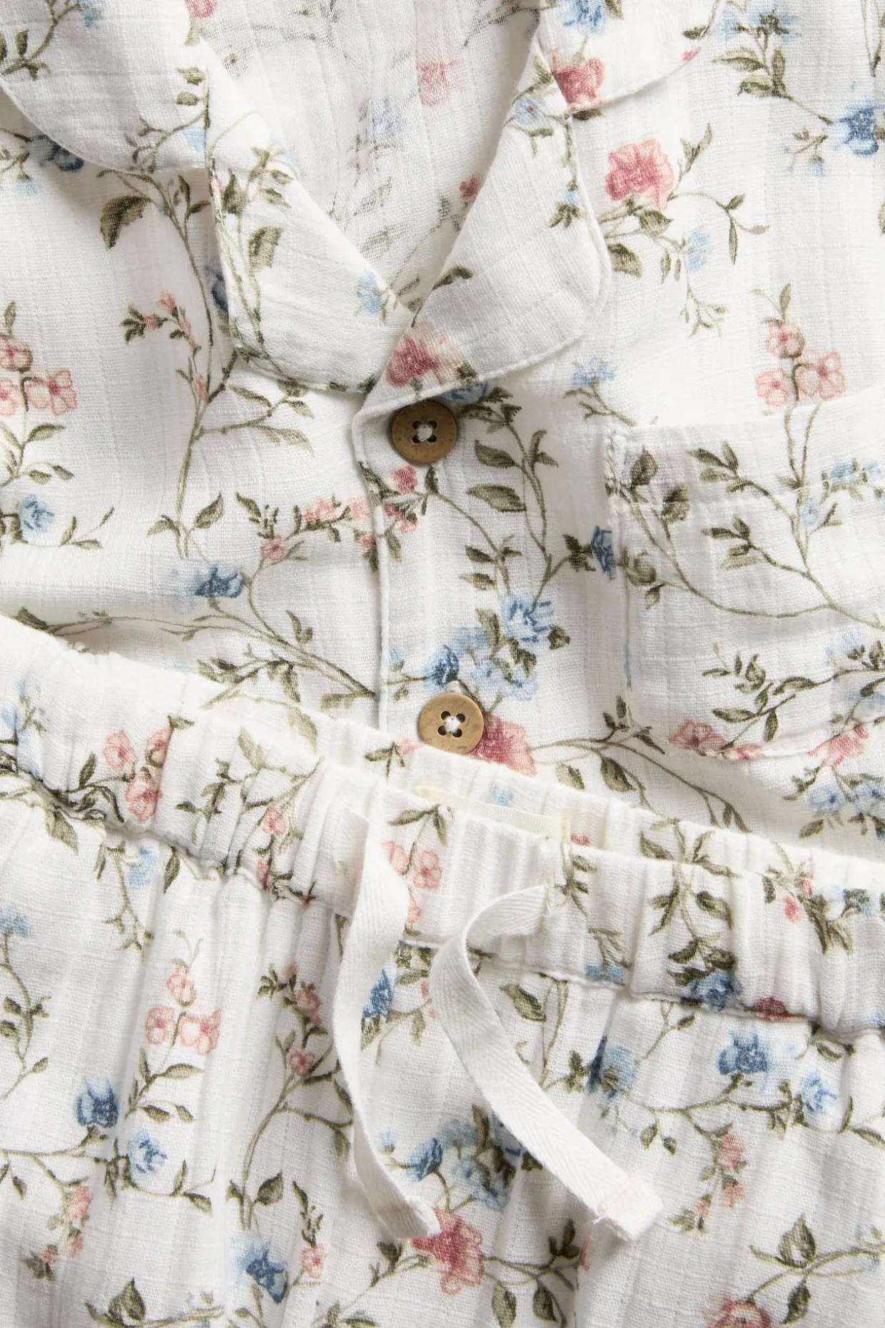 Mønstret pyjamas