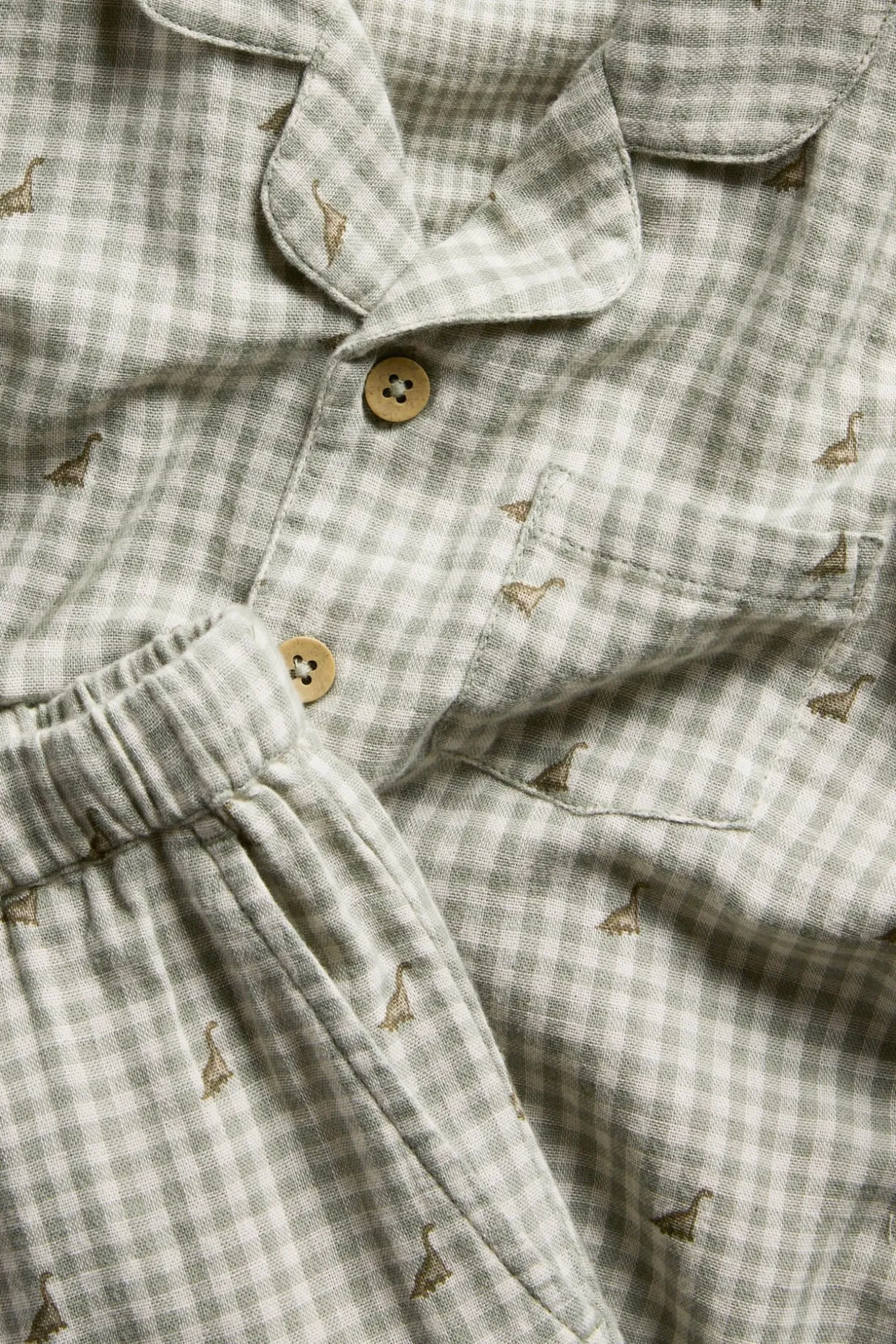 Mønstret pyjamas