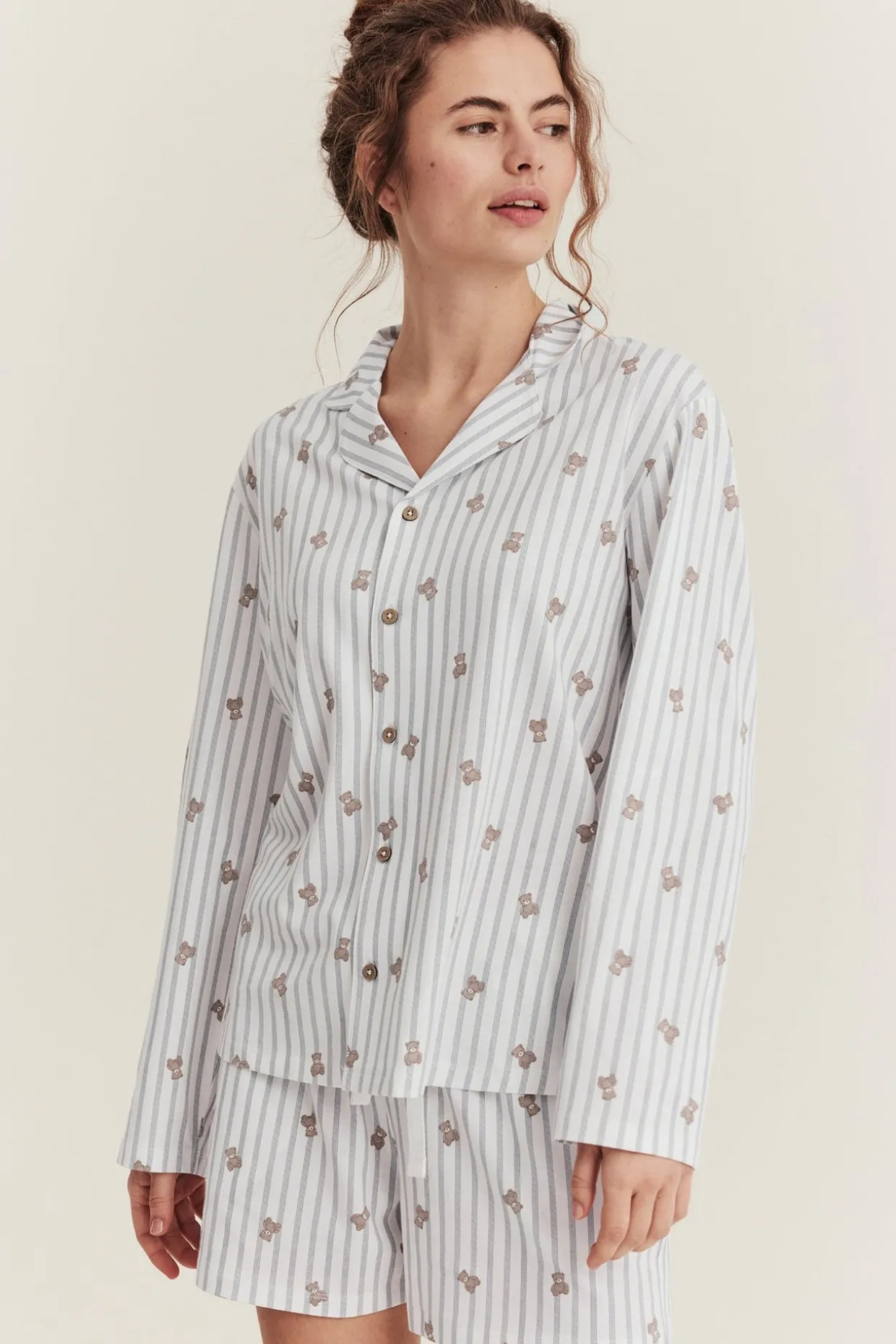 Mønstret pyjamas Newbie Woman