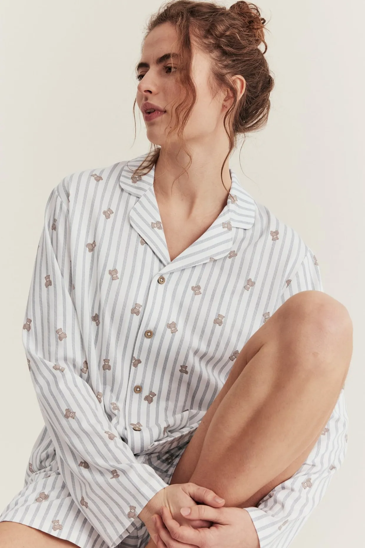 Mønstret pyjamas Newbie Woman