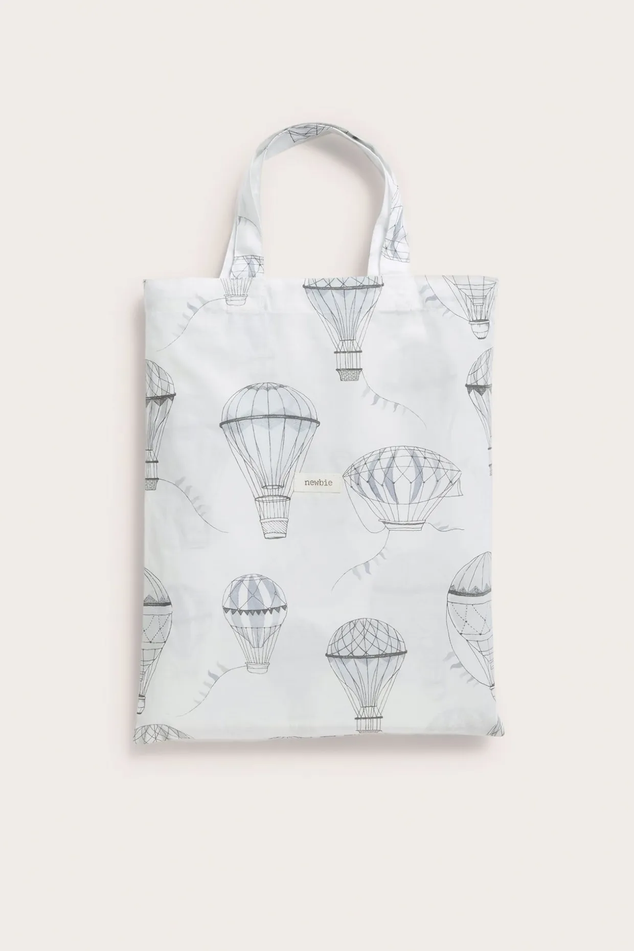 Mønstret sengesett 140 x 200 | Offwhite | Baby | Newbie